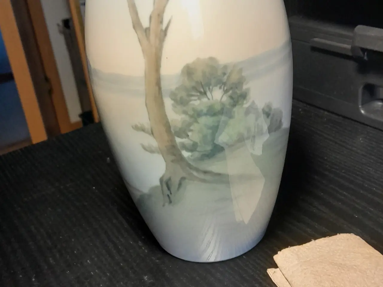Billede 1 - B & G Vase med motiv