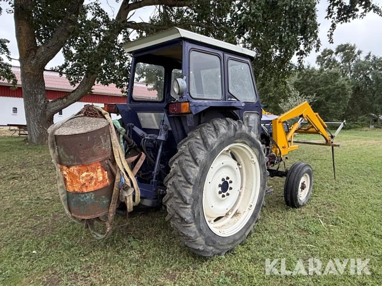 Billede 5 - Veterantraktor Leyland 270 - hydraulisk frontlæsser