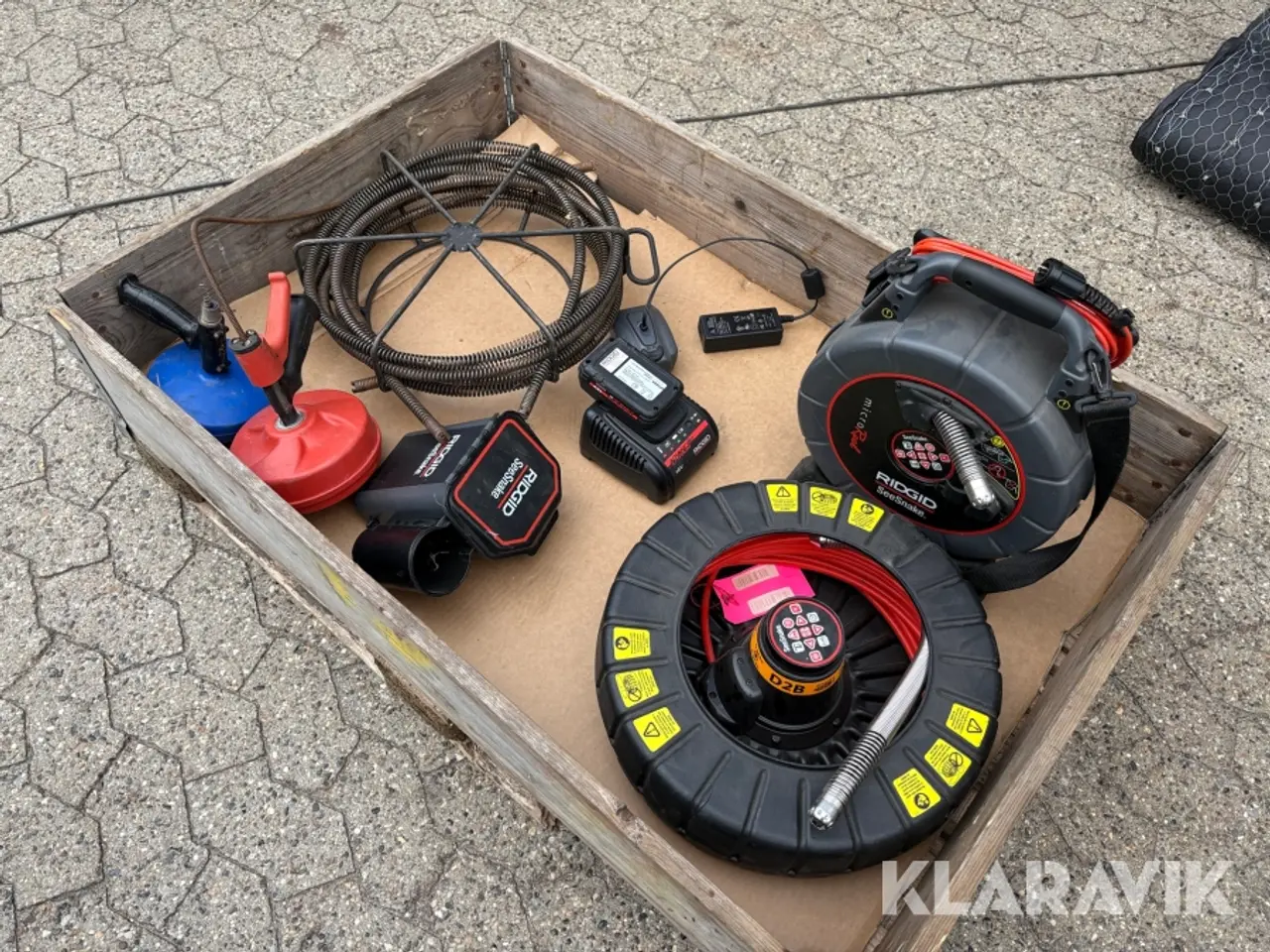 Billede 2 - Kloakkamera Ridgid SeeSnake mikroReel med tilbehør