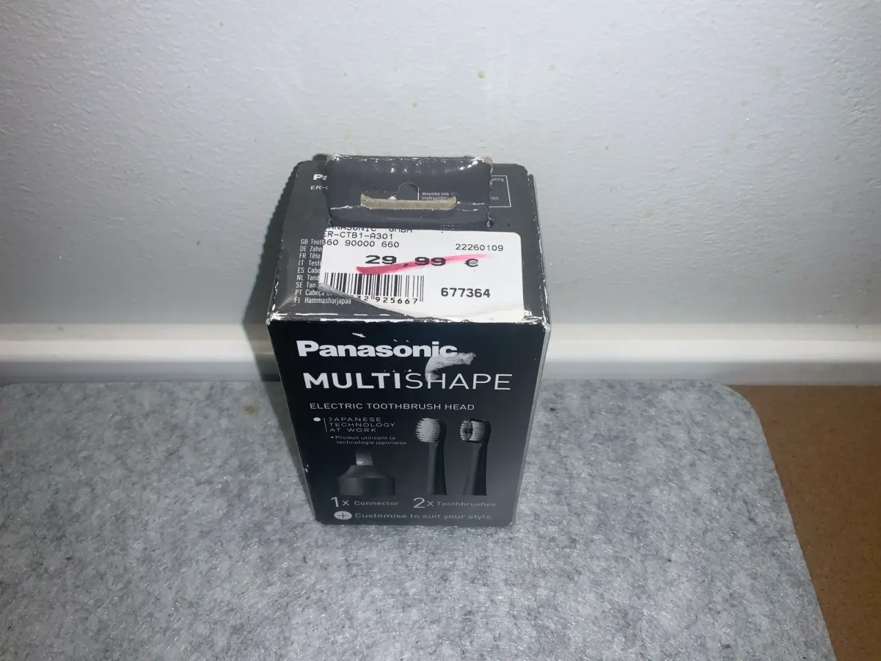Billede 2 - Panasonic Multishape elektrisk tandbørstehoved