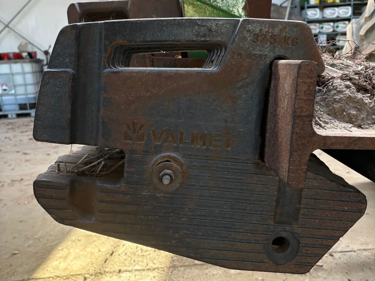 Billede 5 - Vægtklodser fra Case, Massey Ferguson og valmet 