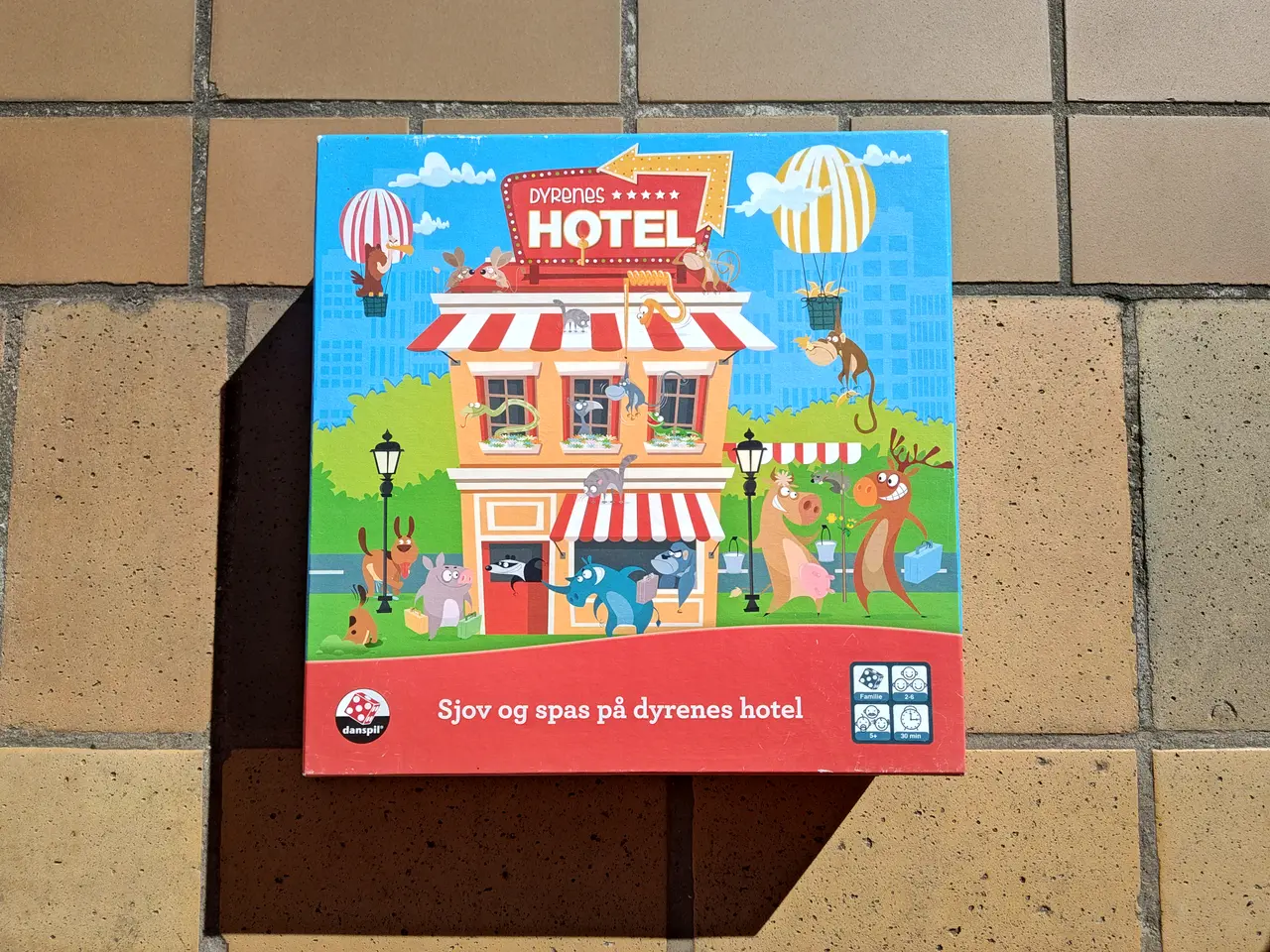 Billede 1 - Dyrenes Hotel Brætspil