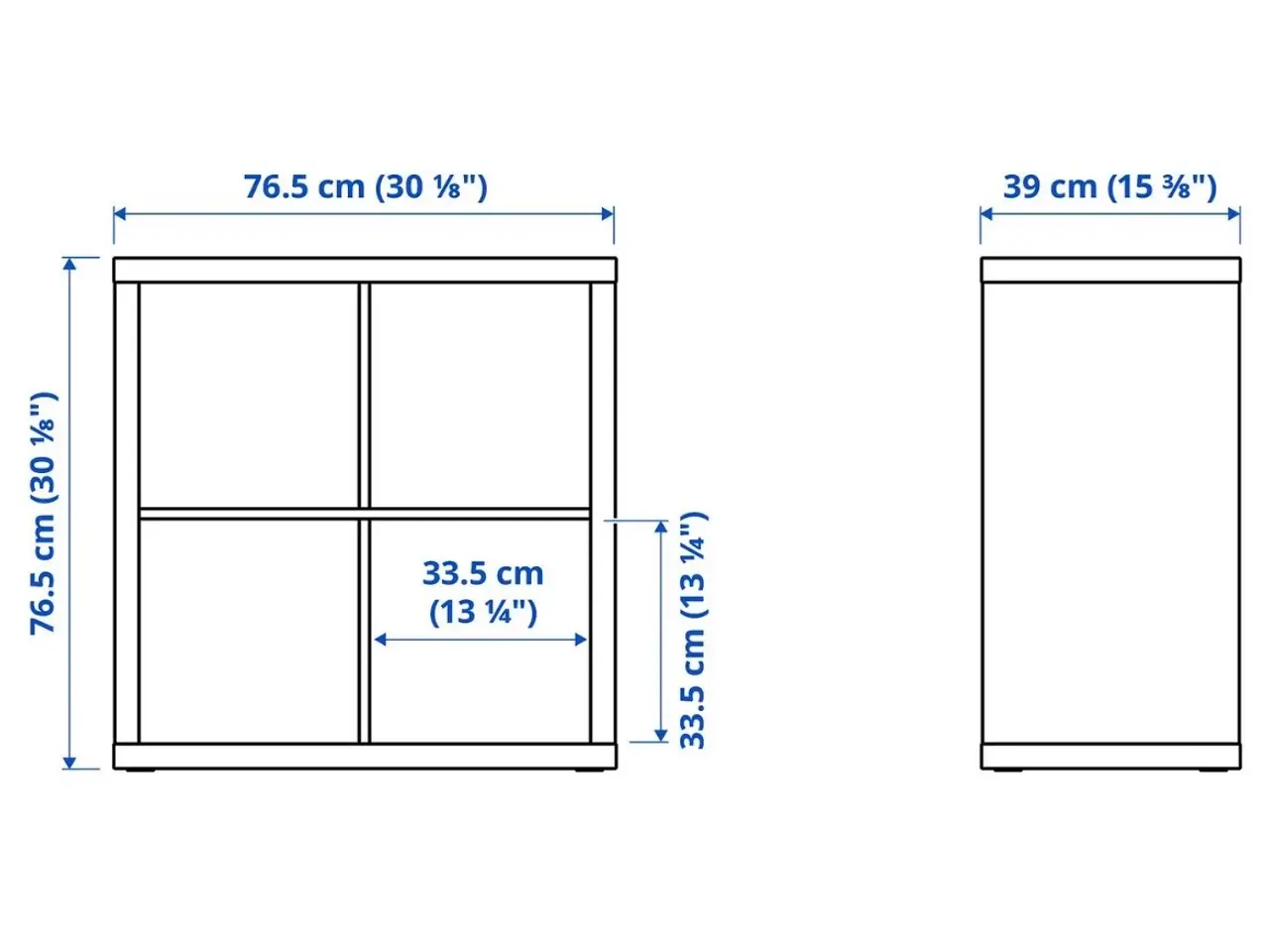 Billede 3 - IKEA reol sortbrun