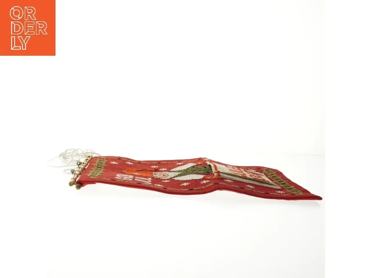Billede 3 - Broderet julepost ophæng (str. 38x24 cm)