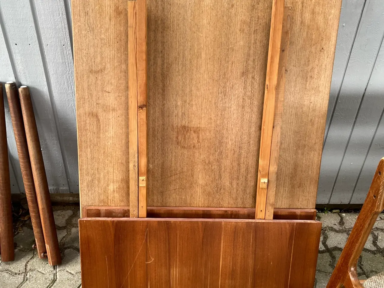 Billede 2 - Retro spisebord med 6 stole