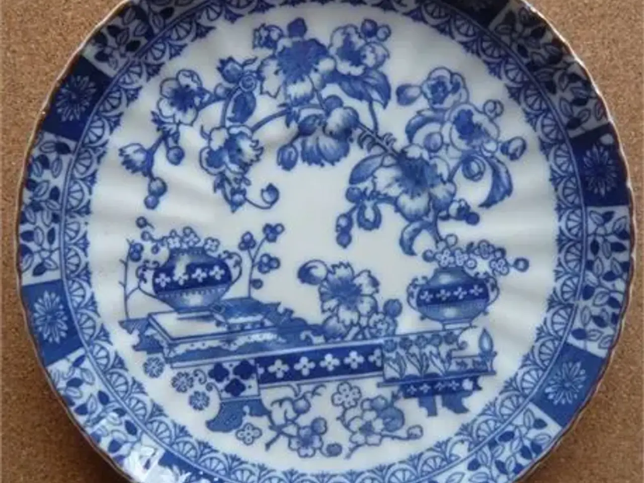 Billede 1 - Flot underkop/sidetallerken med orientalsk motiv