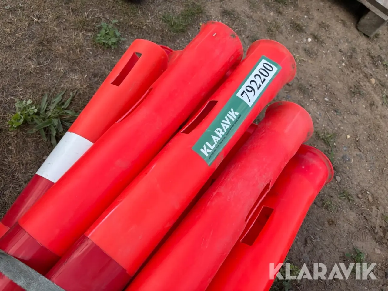 Billede 5 - Advarselsstolper 12 Styk