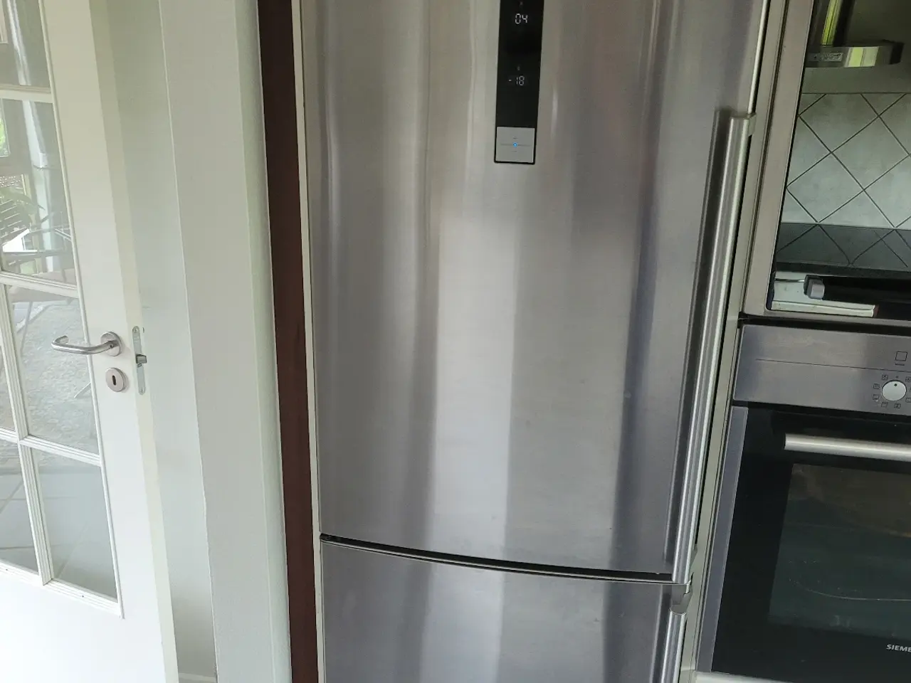 Billede 1 - 2015 Siemens kølefryseskab..rustfri front