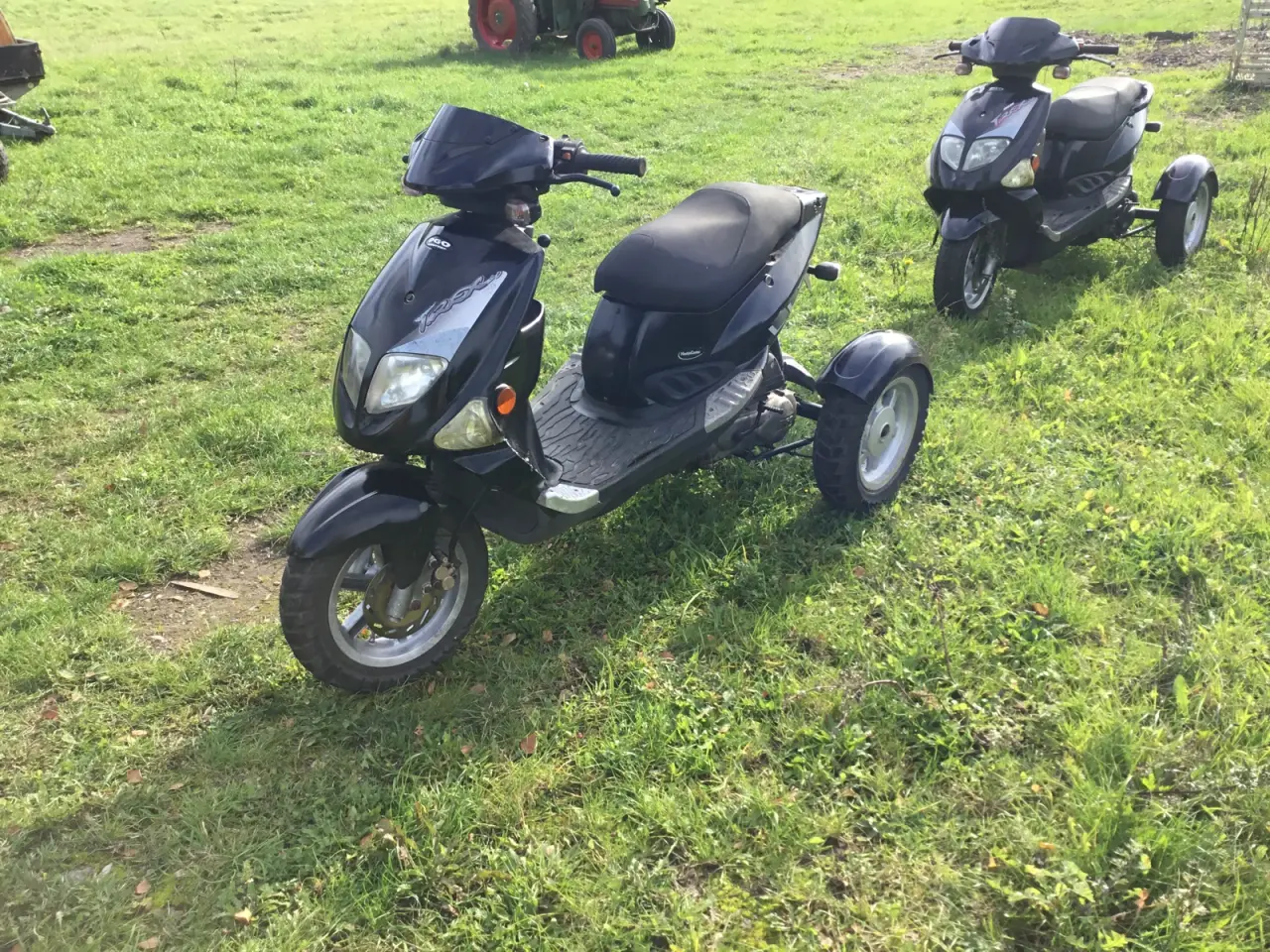 Billede 1 - Pgo tr3 3 hjulet med ny renovert motor 