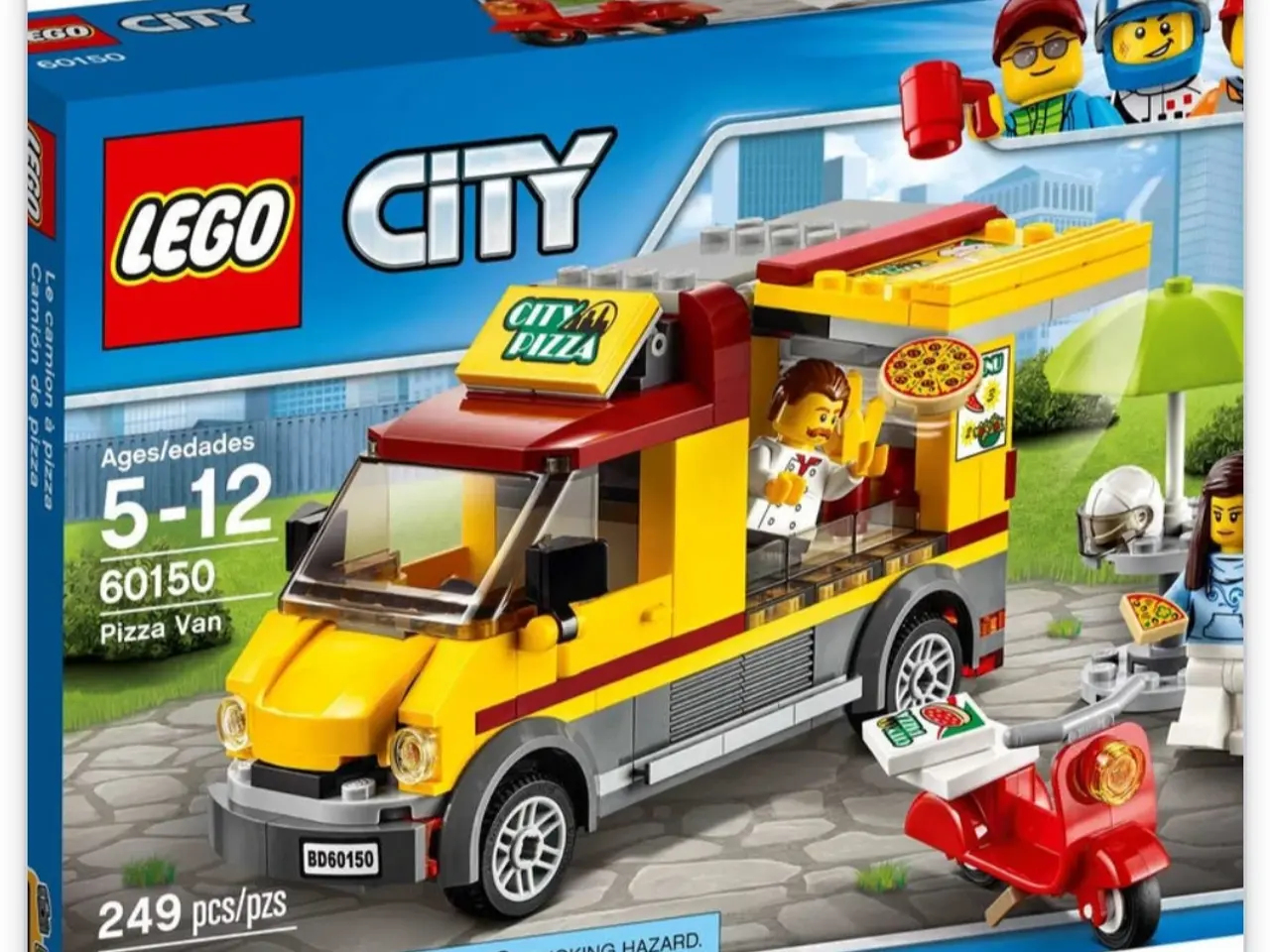 Billede 1 - Lego pizza vogn
