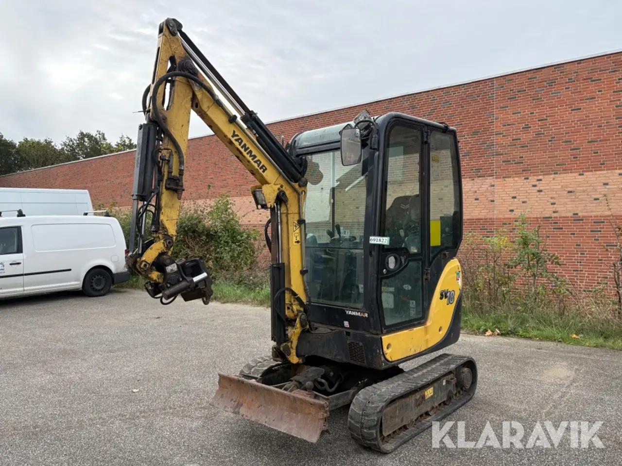Billede 1 - Mini Gravemaskine Yanmar Sv18