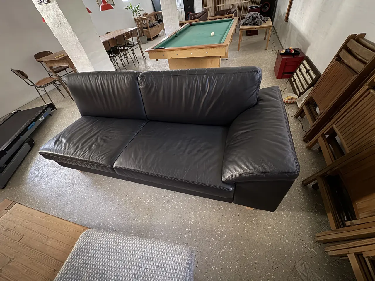 Billede 1 - Lækker divan/sofa i læder