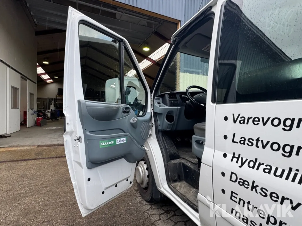 Billede 5 - Ladbil Ford Transit D. KA 2,4 TDCI DPF. med HIAB kran