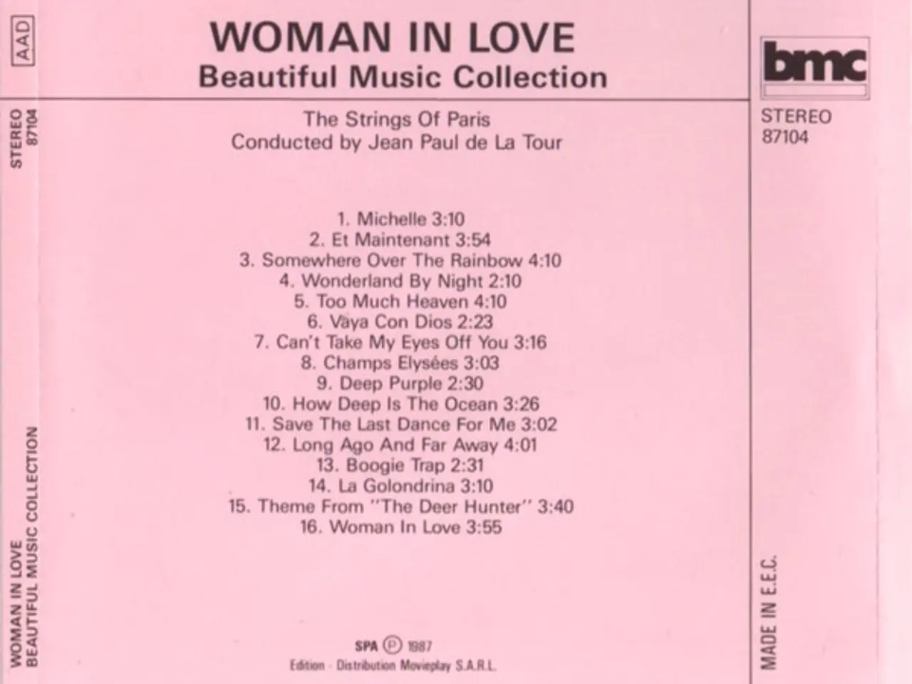 Billede 2 - The Strings Of Paris*… – Woman In Love – CD