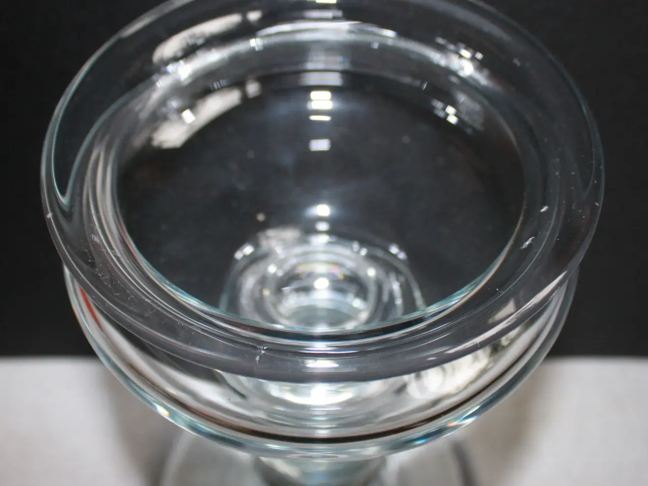 Billede 4 - Lysestage / opsats af glas