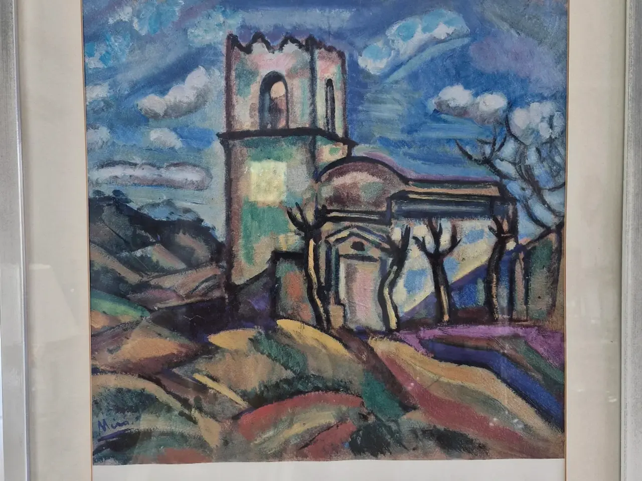 Billede 1 - Joan Miró: Ermita de Sant Joan d'Horta 1917