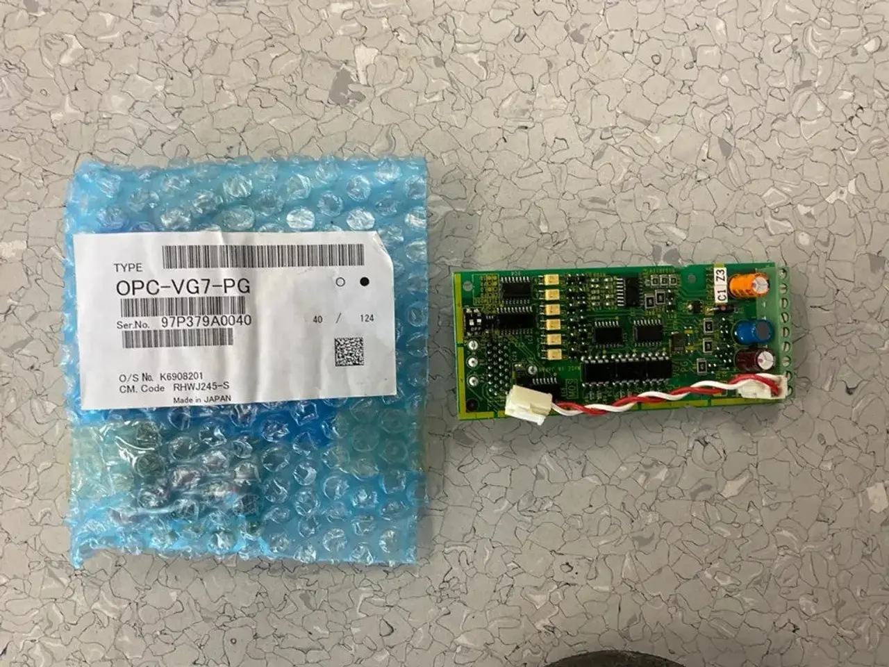 Billede 6 - Fuji Electric OPC-VG7-PG Encoder Interface Card -