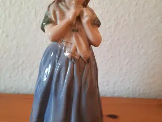 Porcelænsfigur Bornholmsk pige