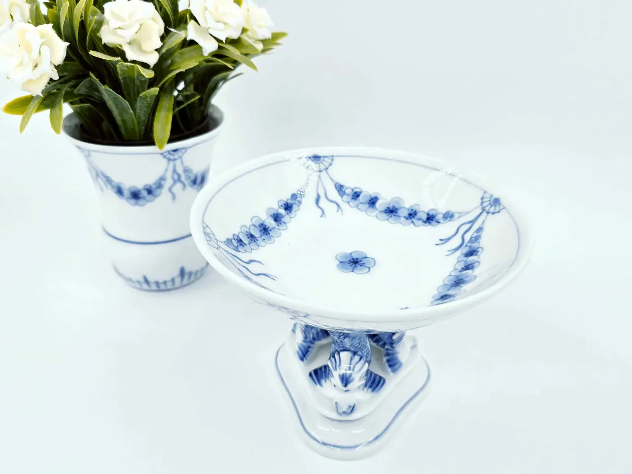 Billede 1 - Empire konfektopsats porcelæn 