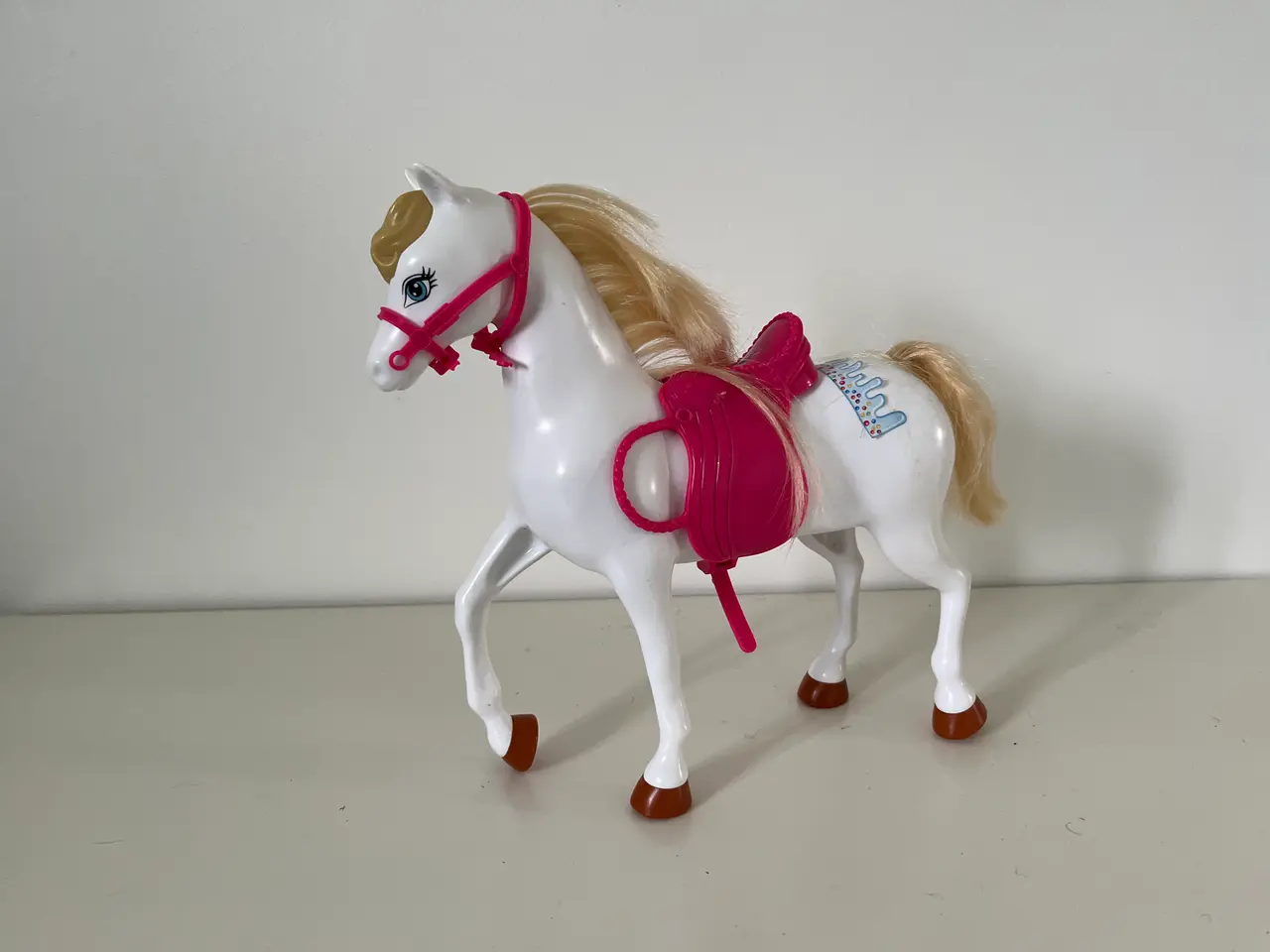 Billede 6 - Hvid Barbie Hest, Mattel