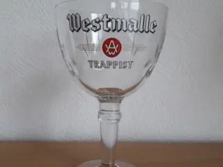 Westmalle ølglas (GIV ET PRISBUD)