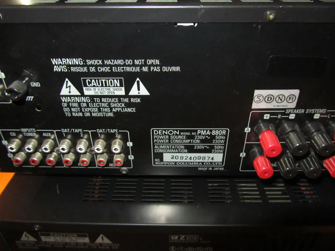 Billede 6 - DENON PMA 880R 2X80W RMS
