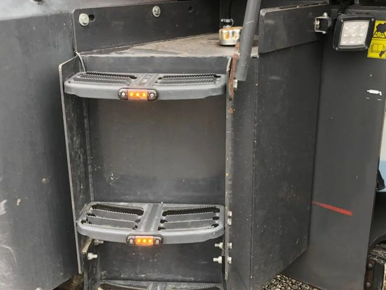 Billede 10 - Case 721G 750mm hjul, CDC styrring samt centralsmørring.