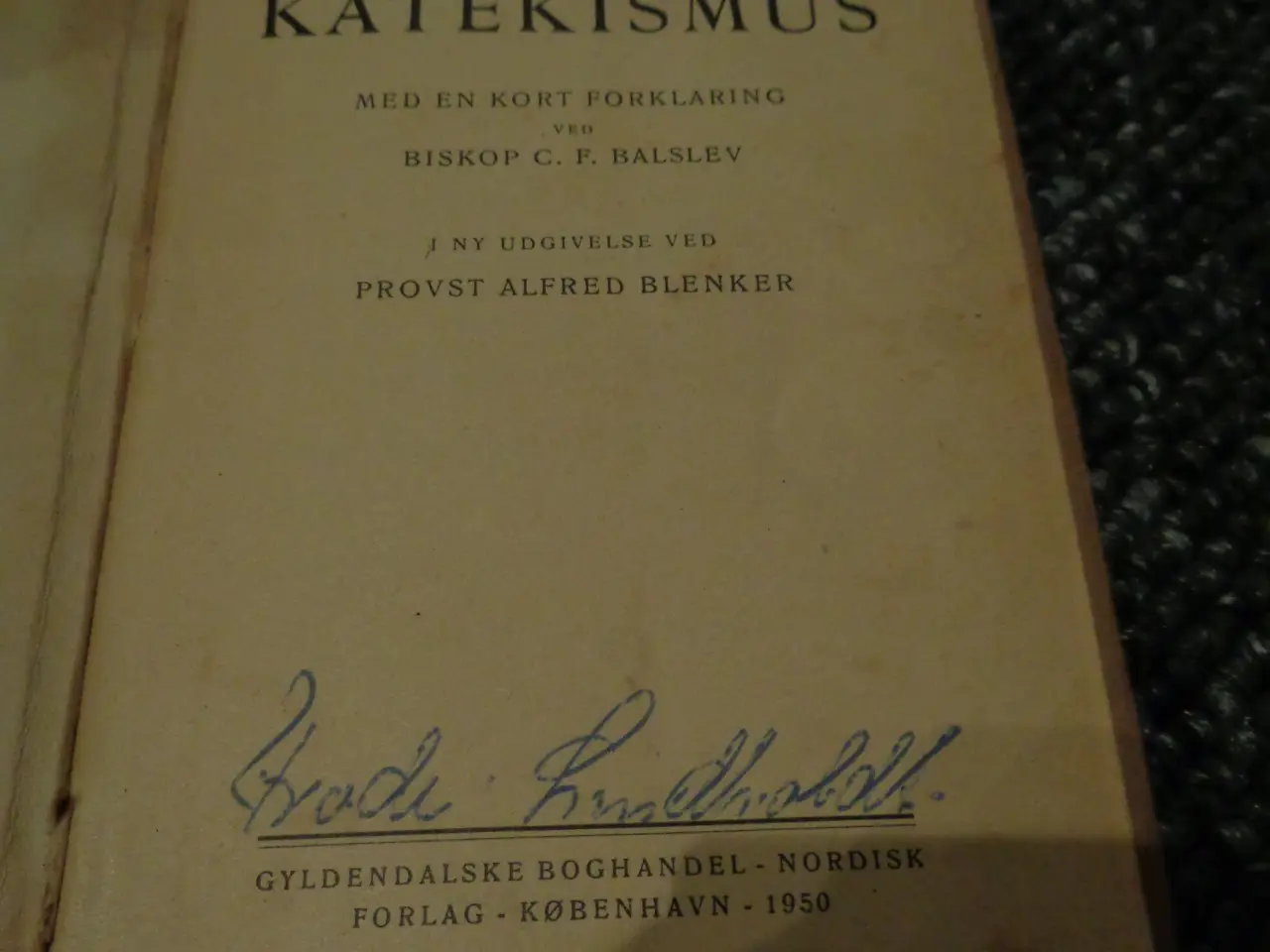 Billede 1 - Luthers Katekismus
