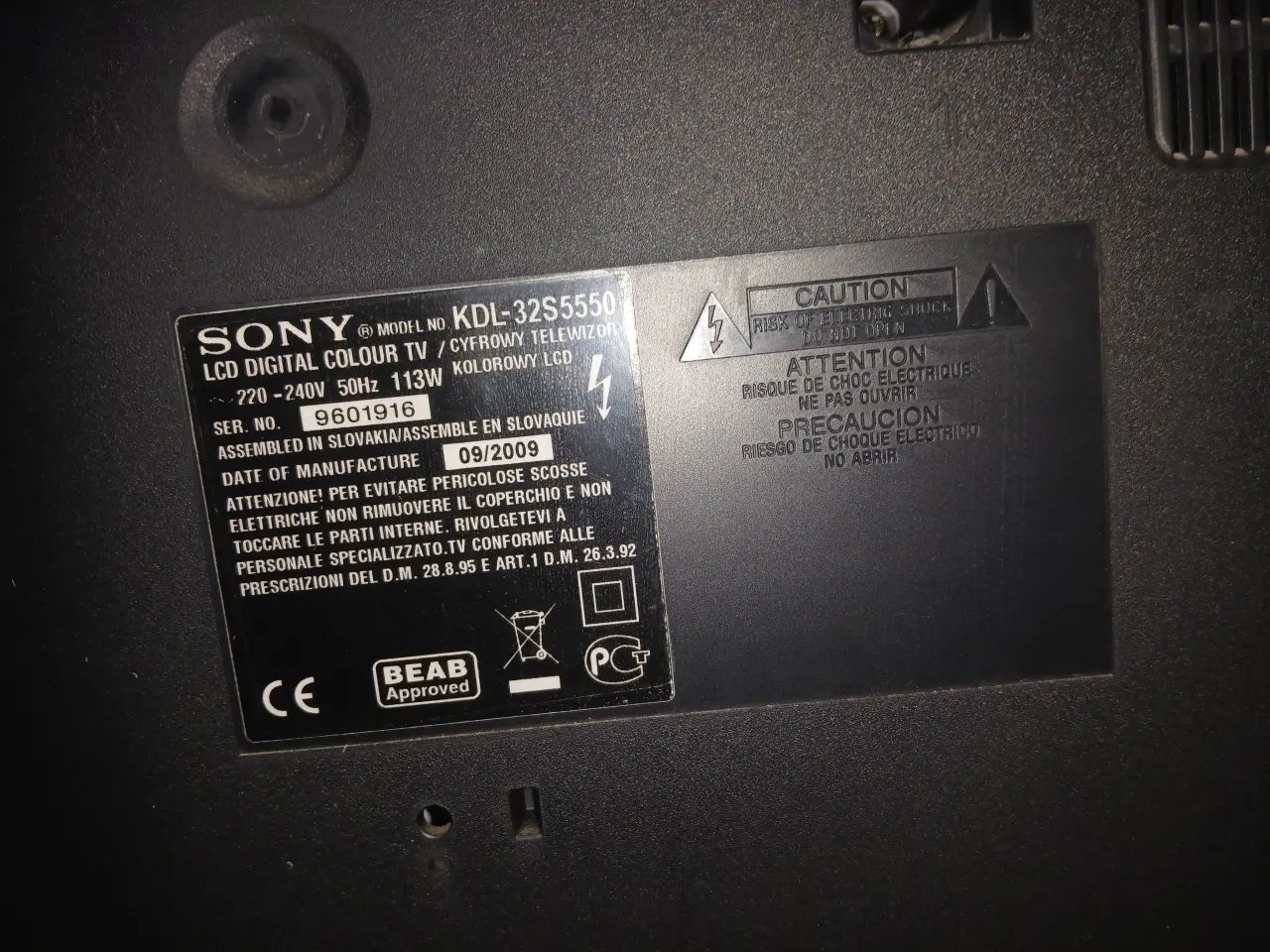 Billede 2 - Sony tv