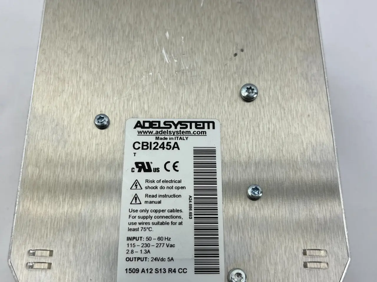 Billede 5 - AdelSystem CBI245A DC UPS strømforsyning 24V 5A