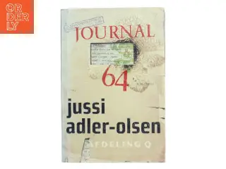 Journal 64 af Jussi Adler-Olsen (Bog)