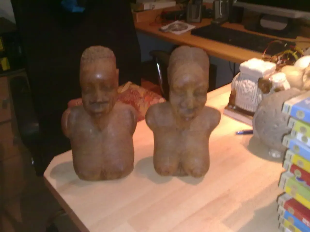 Billede 1 - Afrikanske træfigurer