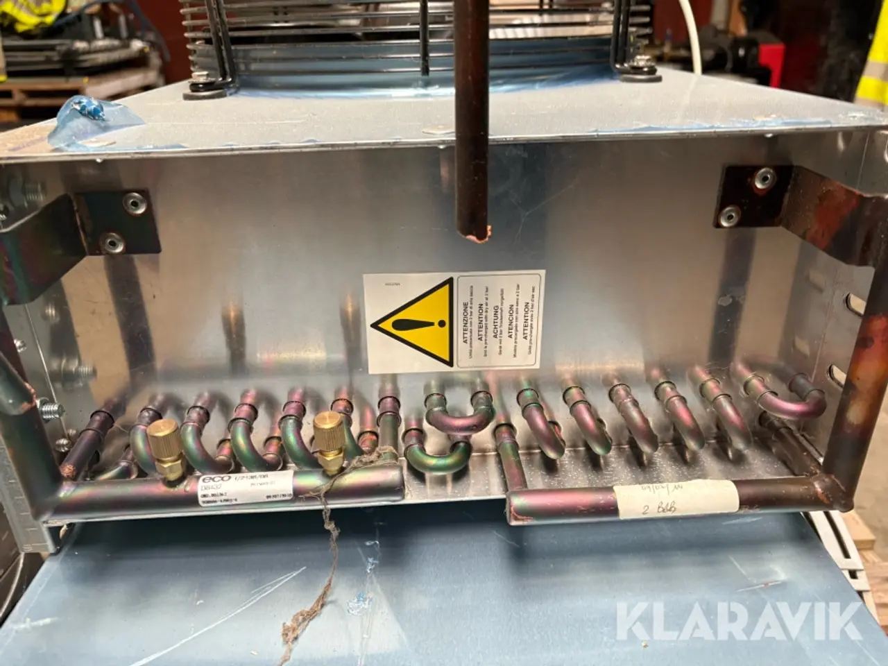 Billede 8 - Køle-kondensator og ventilations udstyr fra pels produktion