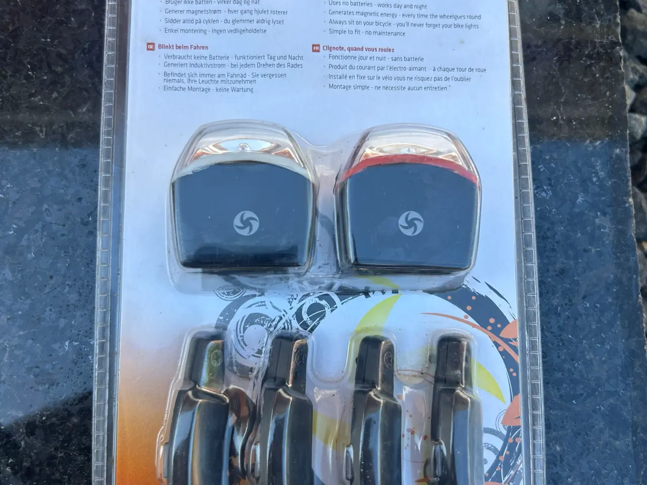 Billede 1 - Ny cykel magnet lygtesæt 