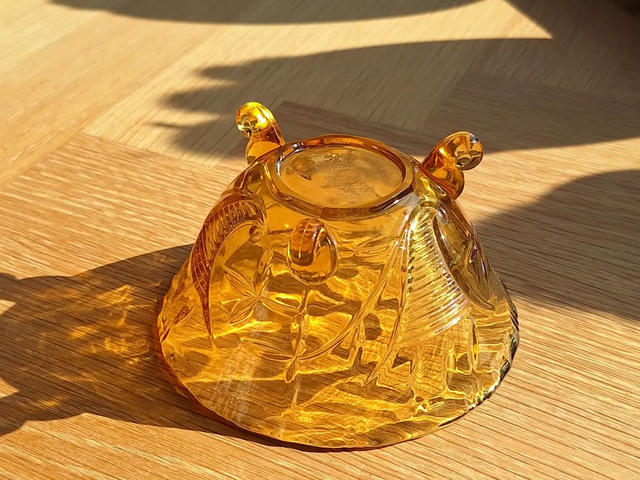 Billede 4 - Skål i presset glas