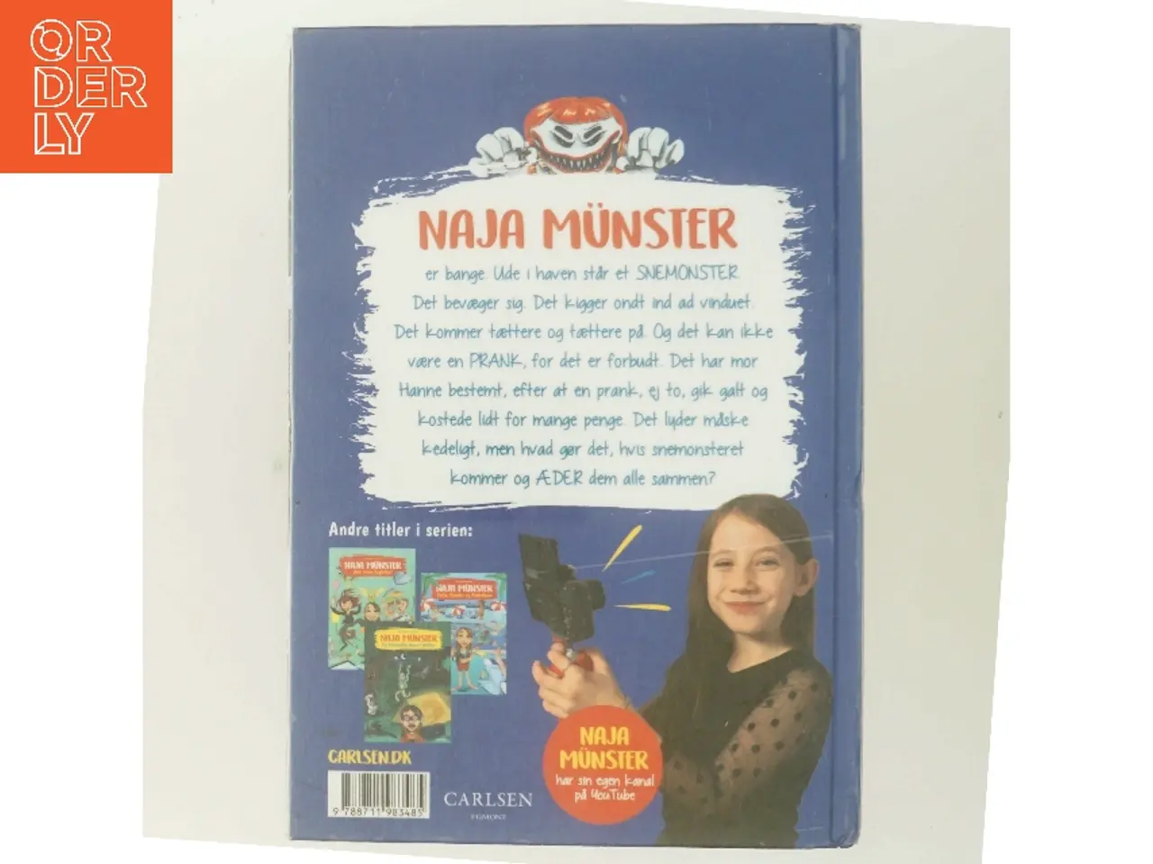 Billede 3 - Naja Münster - det store snemonster af Line Kyed Knudsen (Bog)