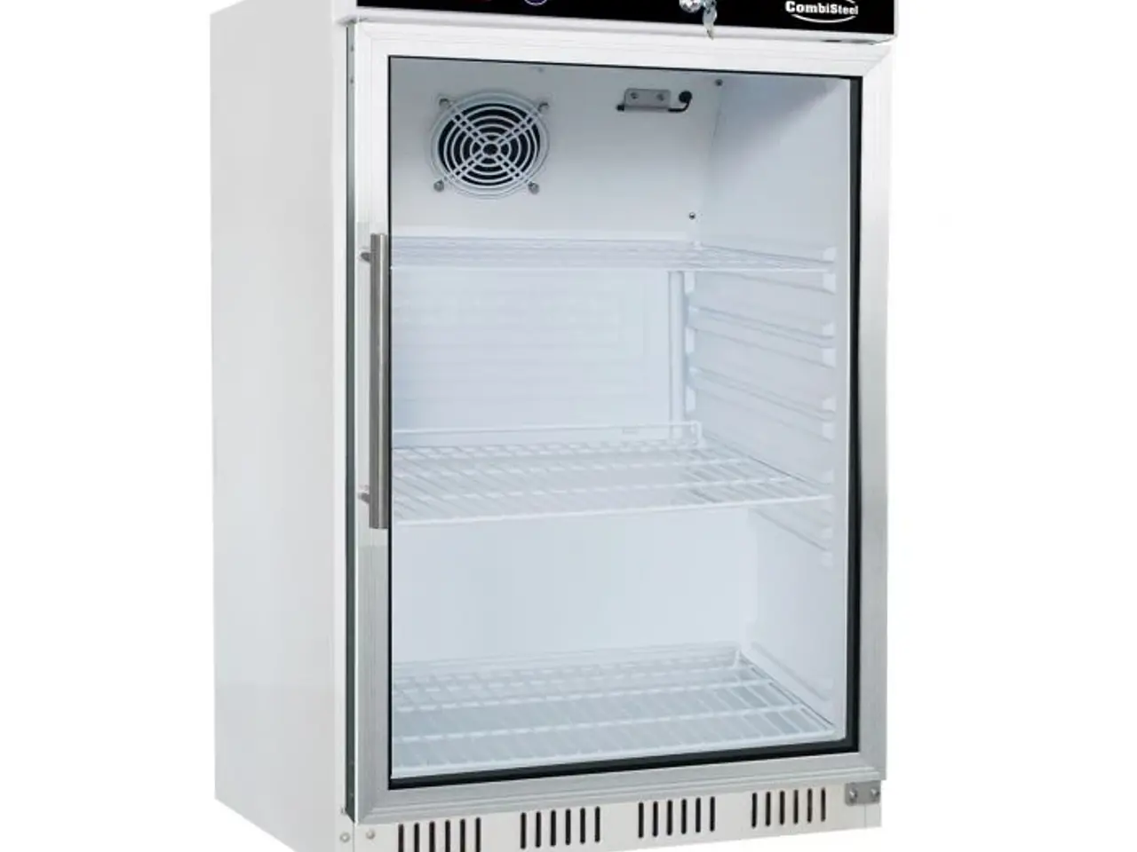 Billede 1 - Industrikøleskab – med glas dør 130 liter