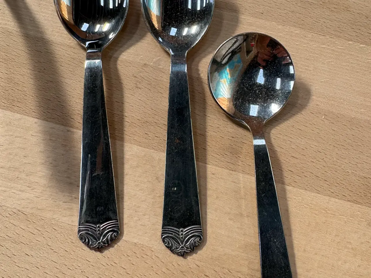 Billede 3 - Flot vintage kage- og dessertsæt – Danmark Cutin (