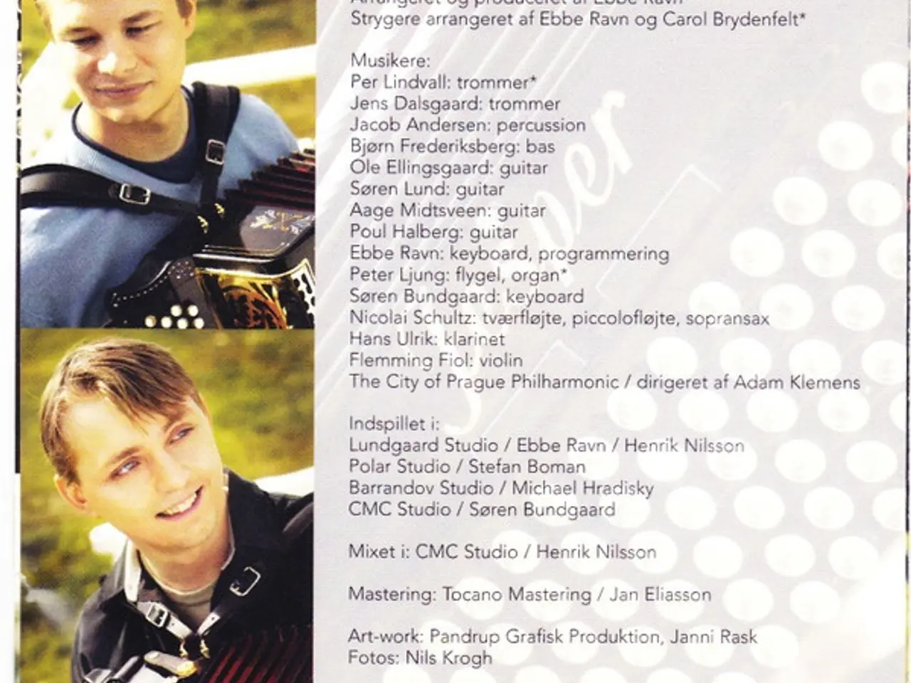 Billede 6 - Kristian* & Jesper* – Harmonika Træffere – CD