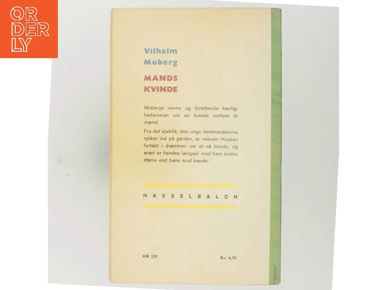 Billede 3 - Mands kvinde af Vilhelm Moberg (Bog)