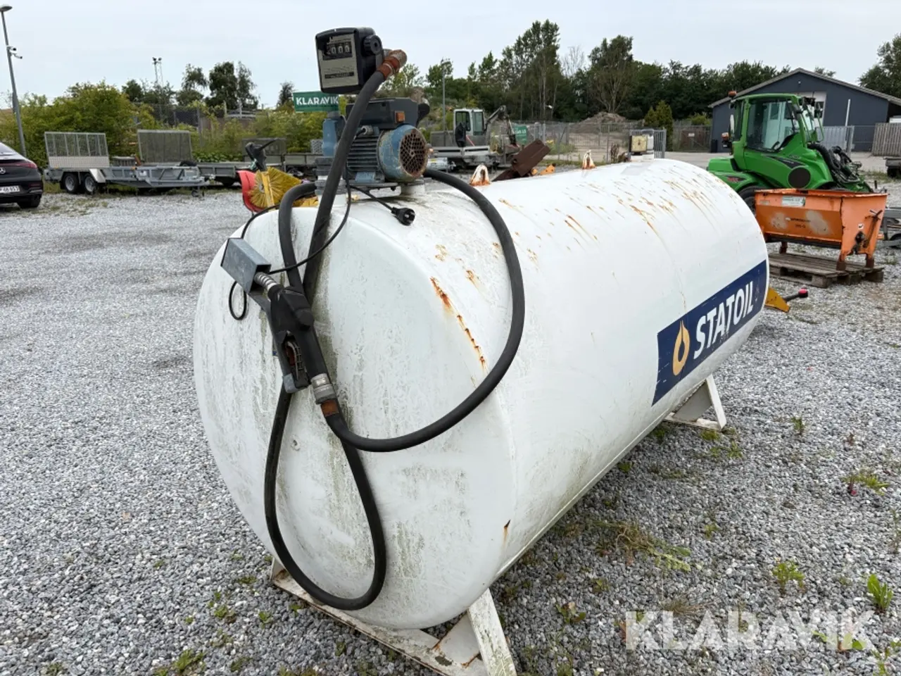 Billede 1 - Dieseltank Roug, 2500 L med pumpepistol