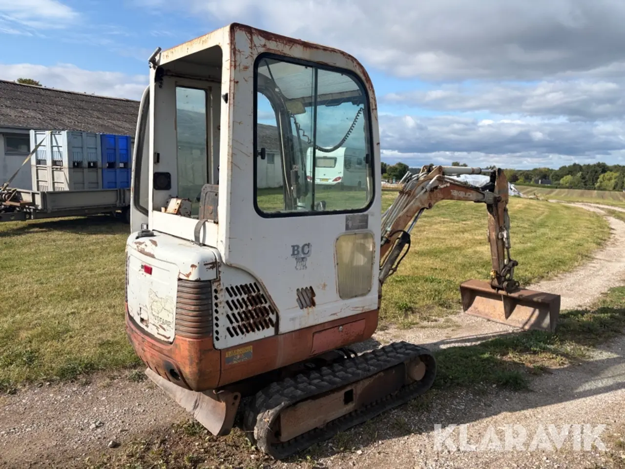 Billede 6 - Minigraver Takeuchi TB016 med hydraulisk udskydelig undervogn