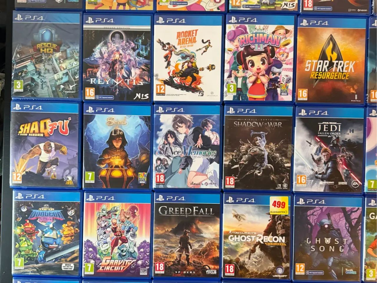 Billede 15 - Over 150 PlayStation 4 / PS4 spil til separate pri