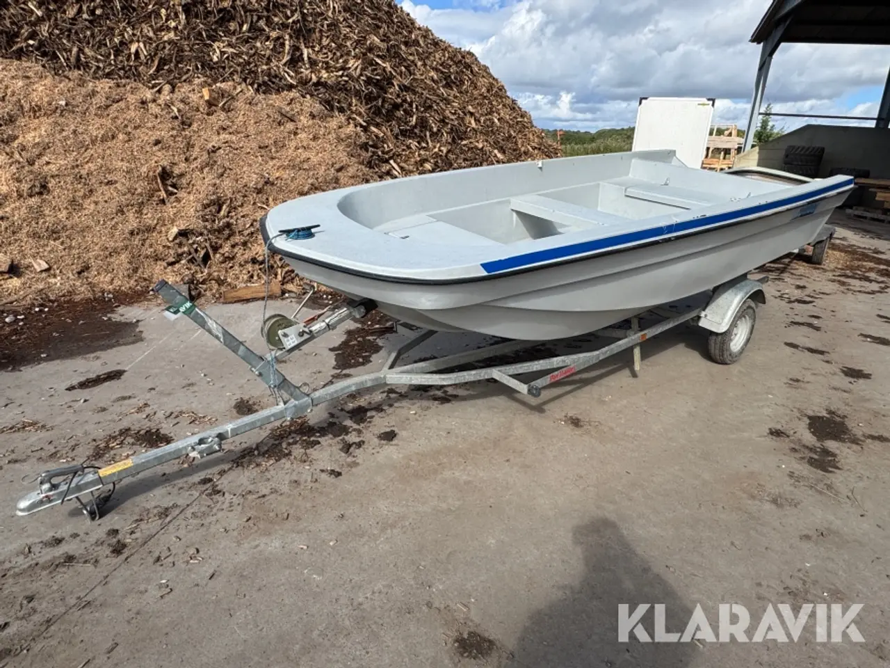 Billede 1 - Båd Dorry 410 med bådtrailer