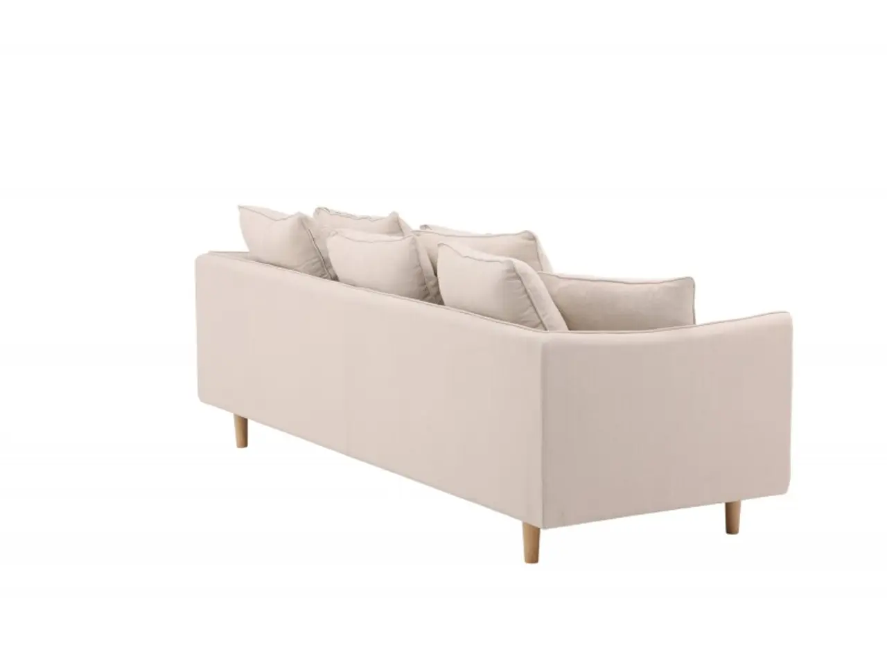 Billede 13 - Segelskaren 3 personers Sofa  - Beige Stof