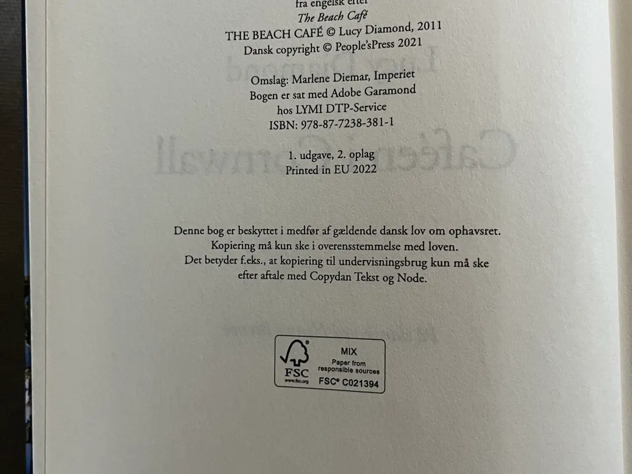 Billede 3 - Caféen i Cornwall