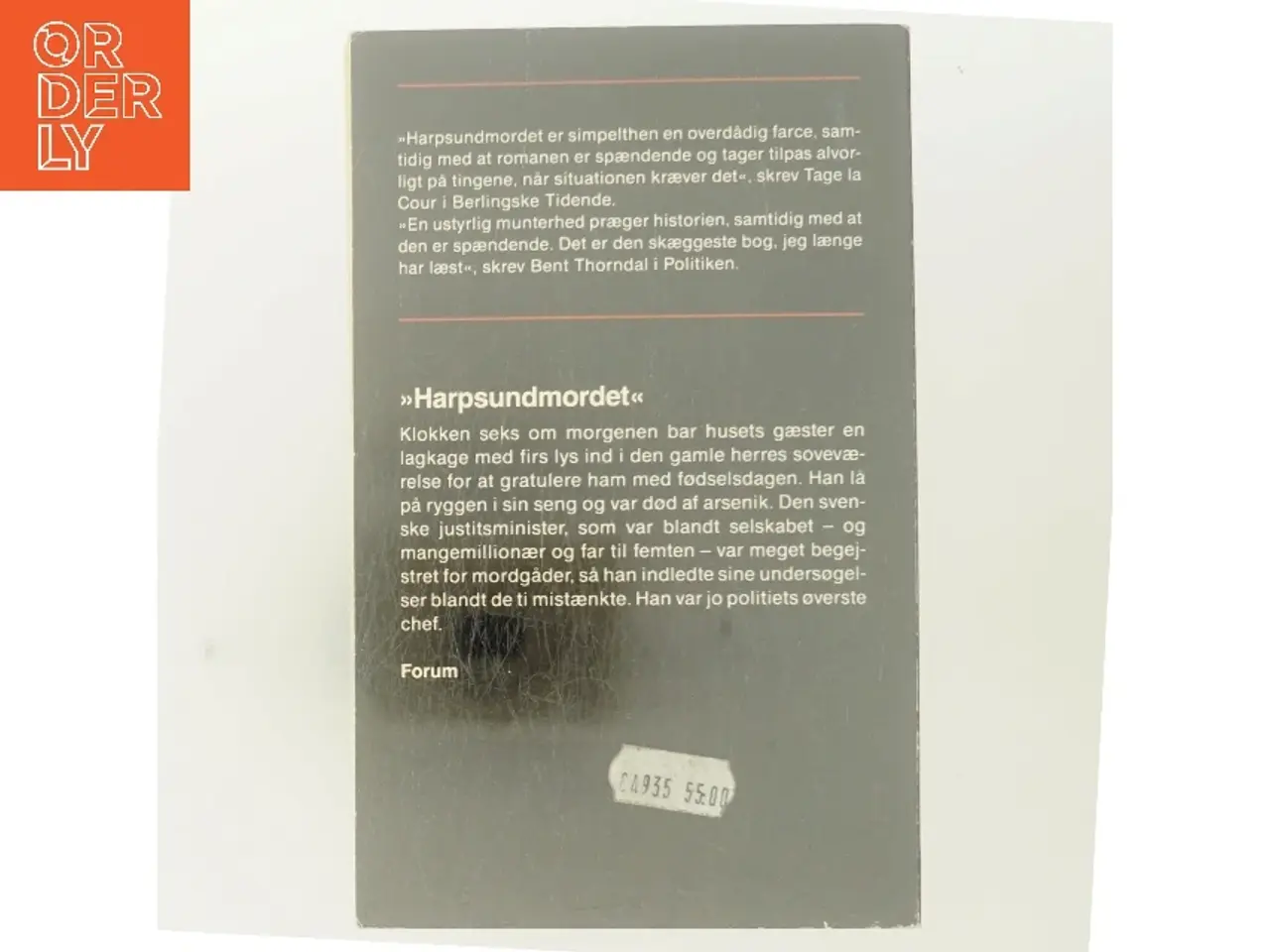 Billede 3 - Harpsundmordet af Bo Balderson (Bog)
