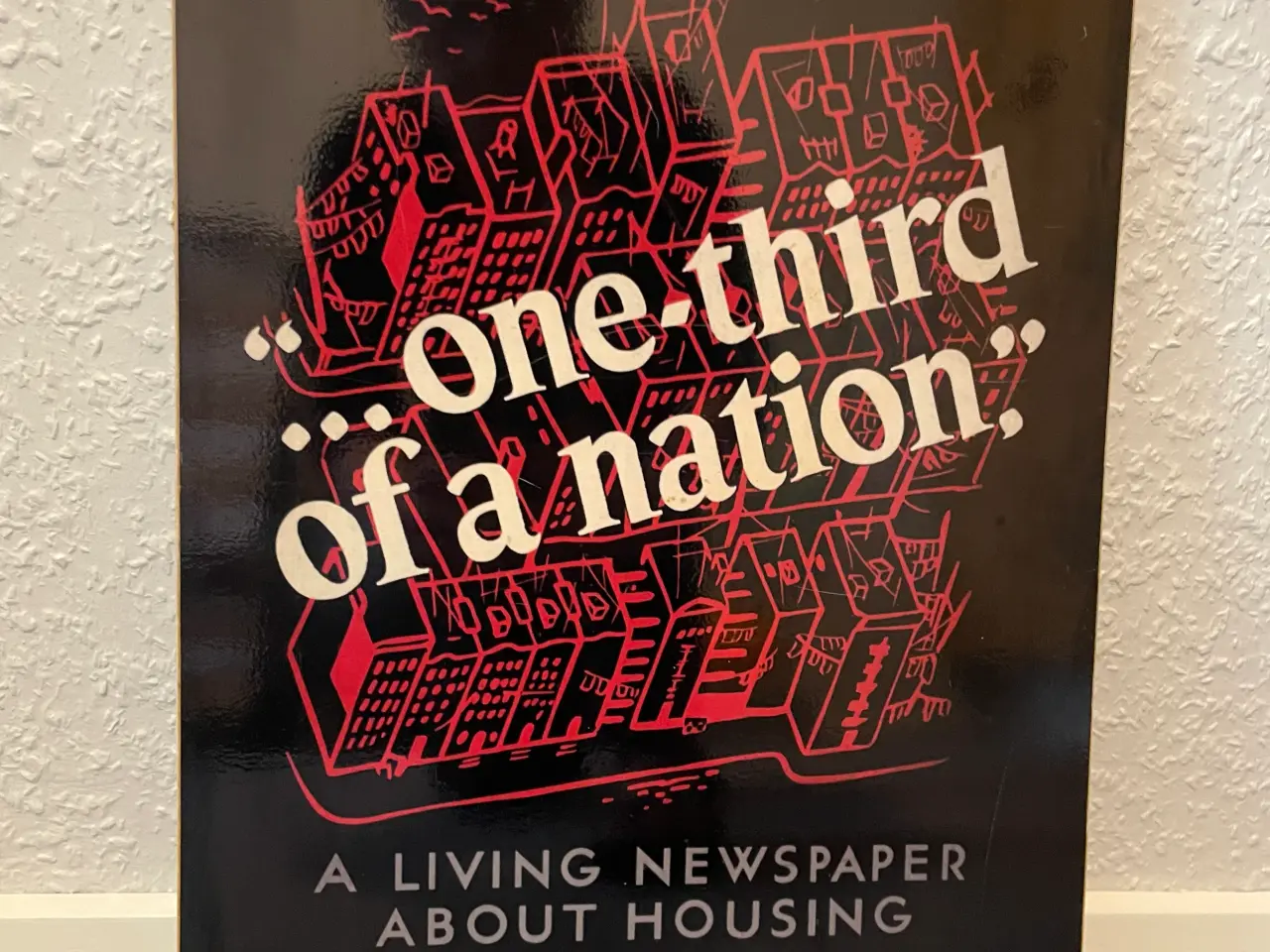 Billede 1 - Plakat - one-third of a nation.