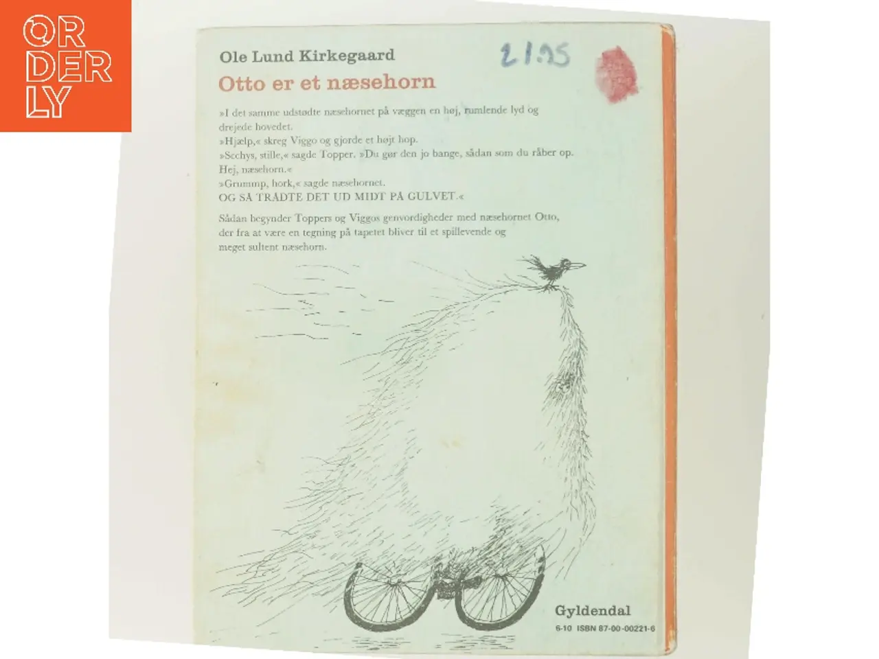 Billede 3 - Otto er et næsehorn af Ole Lund Kirkegaard (Bog)