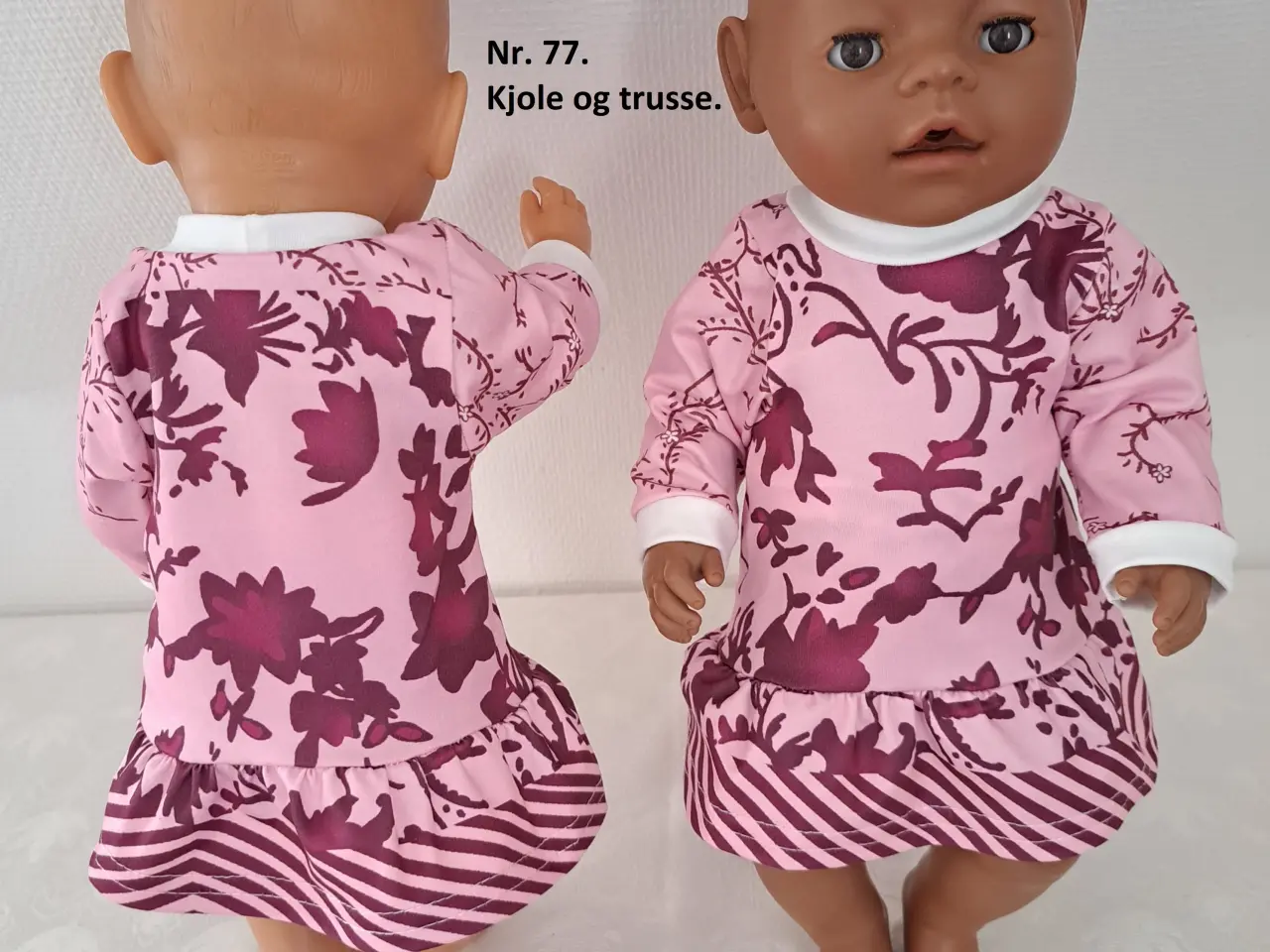 Billede 4 - Babyborn, kjole og trusse, sparkedragt, joggingsæt